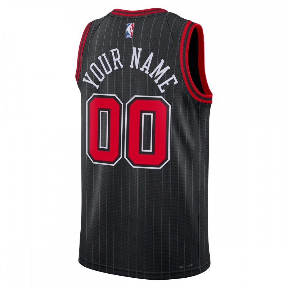Chicago Bulls Jordan Brand Unisex 2022/23 Swingman Custom Jersey - Statement Edition - Black-Pro Kit Vault | Brand New 26/27 Sports Jerseys